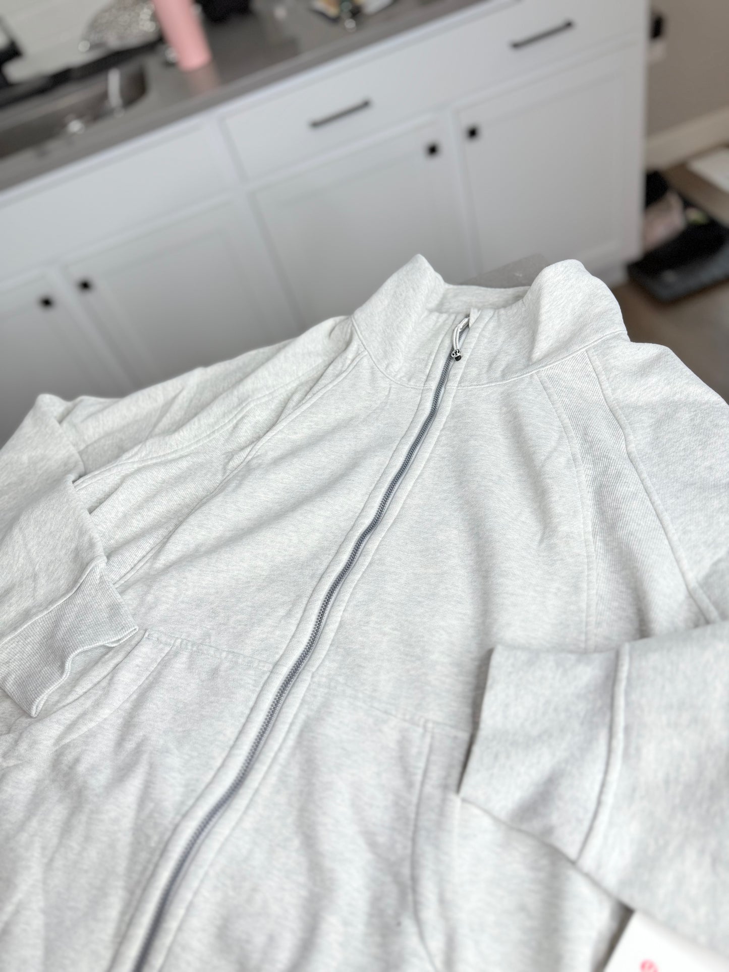 Scuba OverSized Funnel-Neck Full Zip *Size M/L • XL/XXL