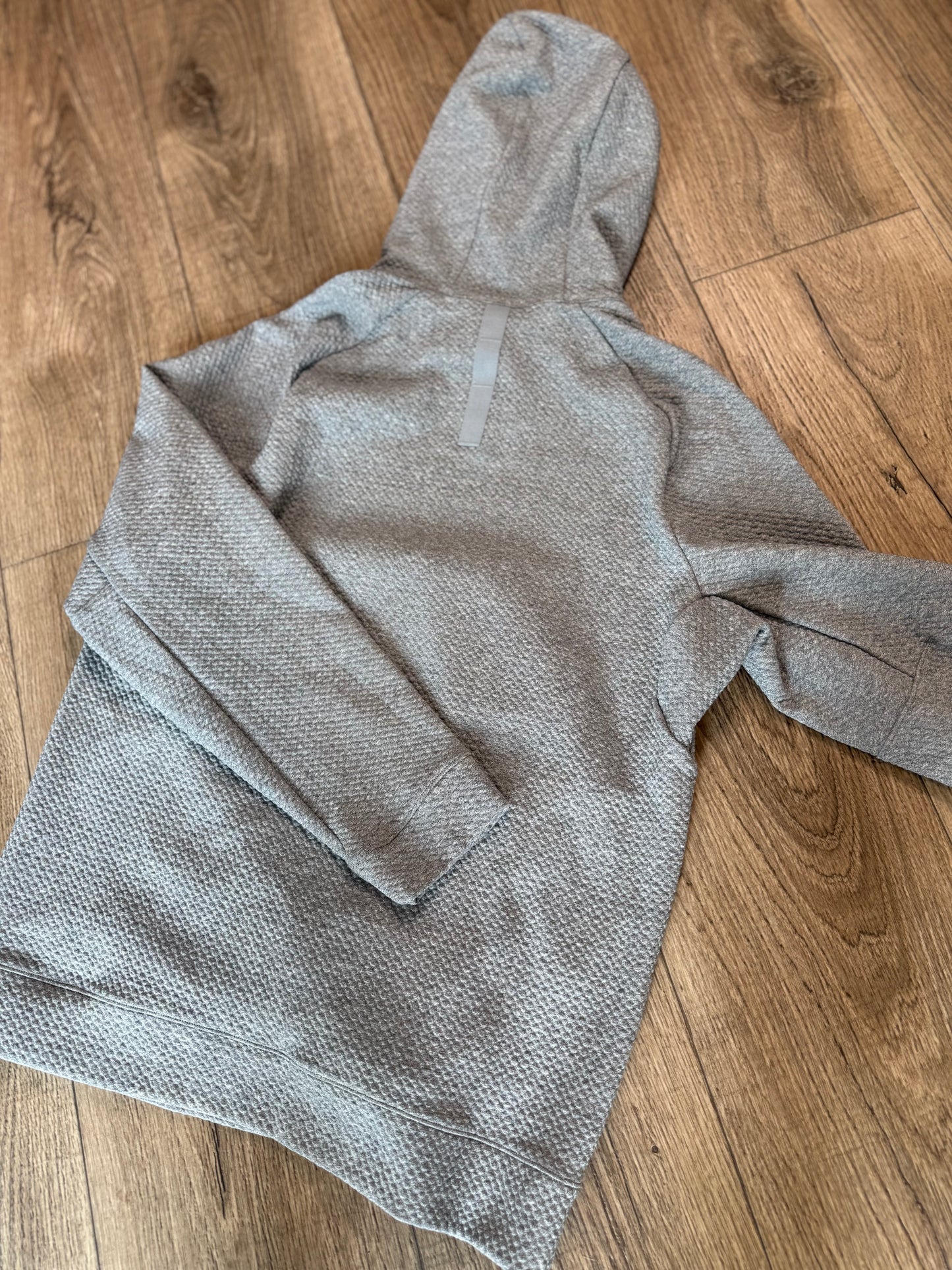 Textured Double Knit Cotton Hoodie *Size S