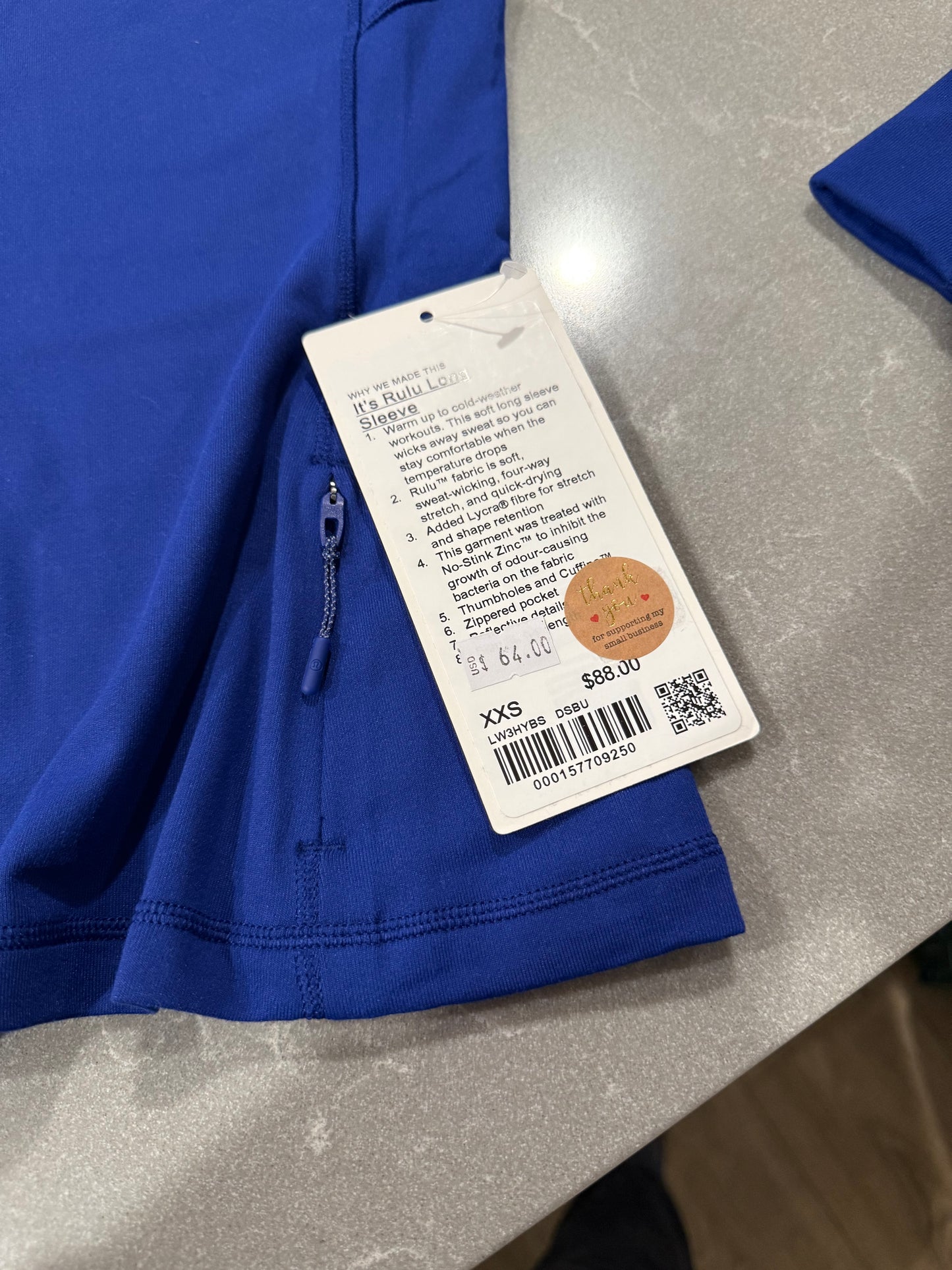 It’s rulu long sleeve *Size XXS