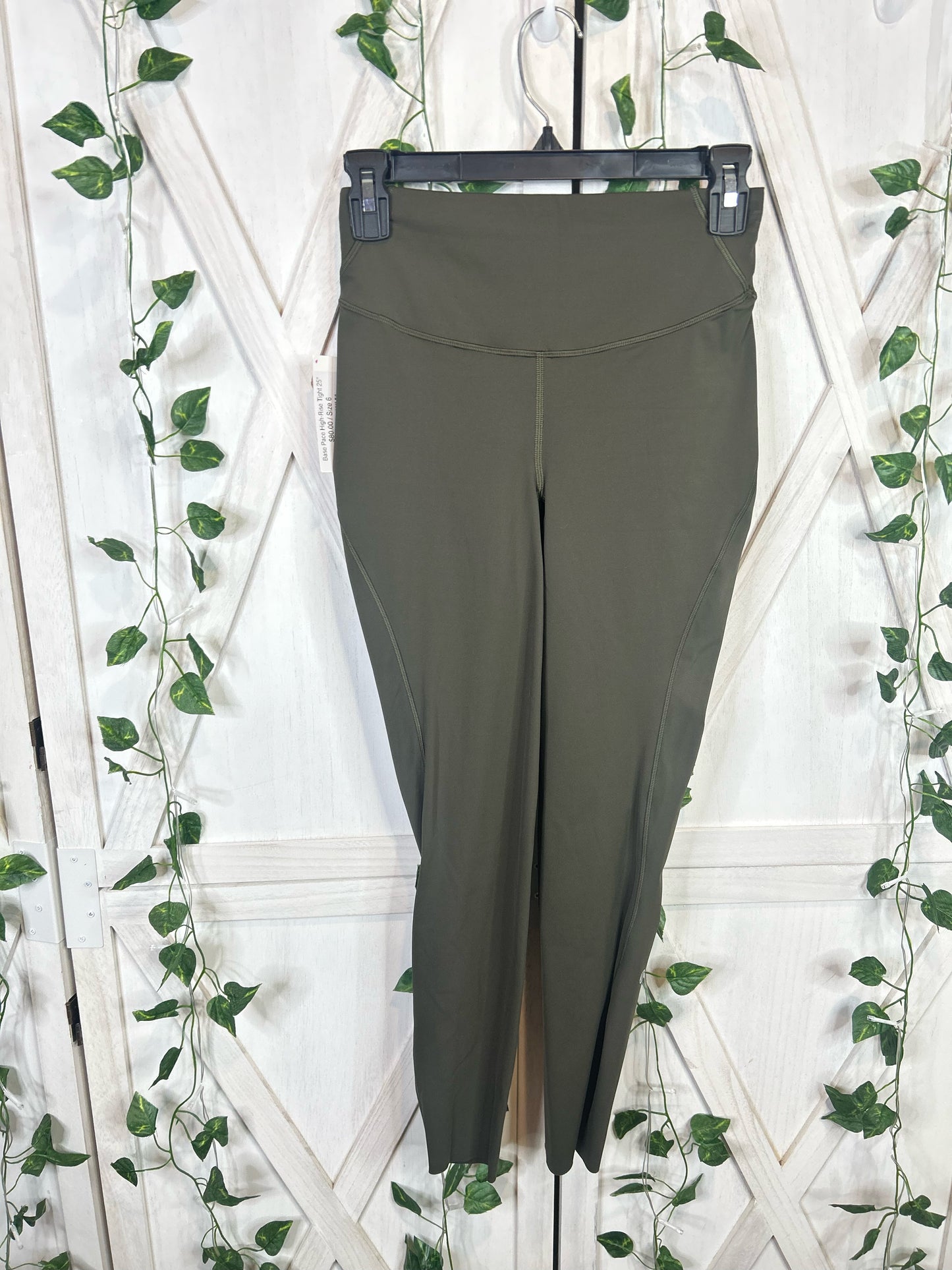 Base Pace High-Rise Tight 25" *Size 6