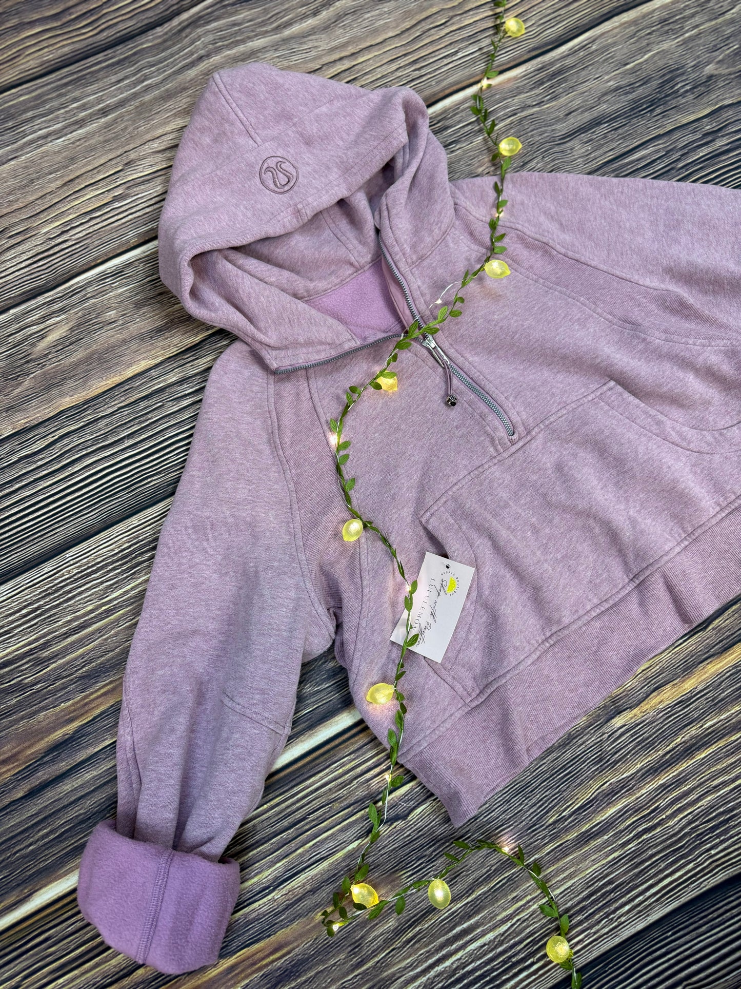 Scuba Oversized Half-Zip Hoodie *Size M/L