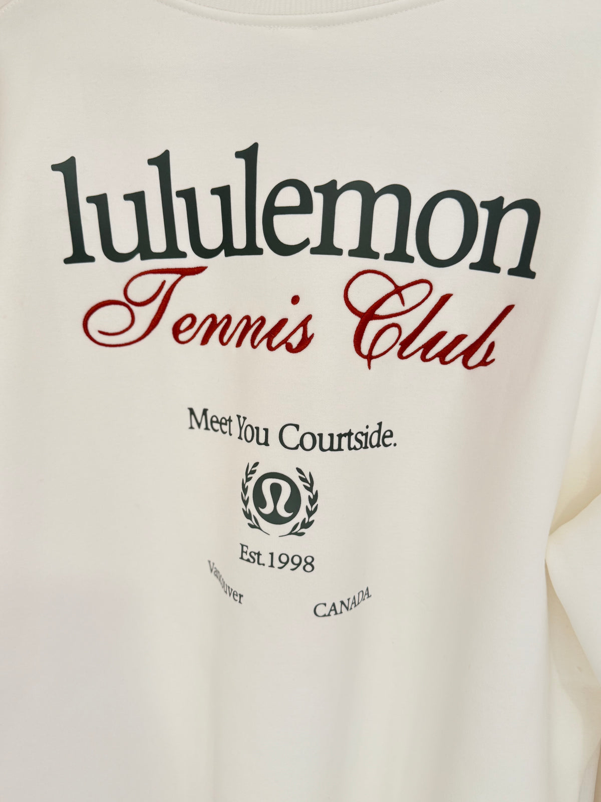 Heavyweight Fleece Pullover *Tennis Club *Size M•L