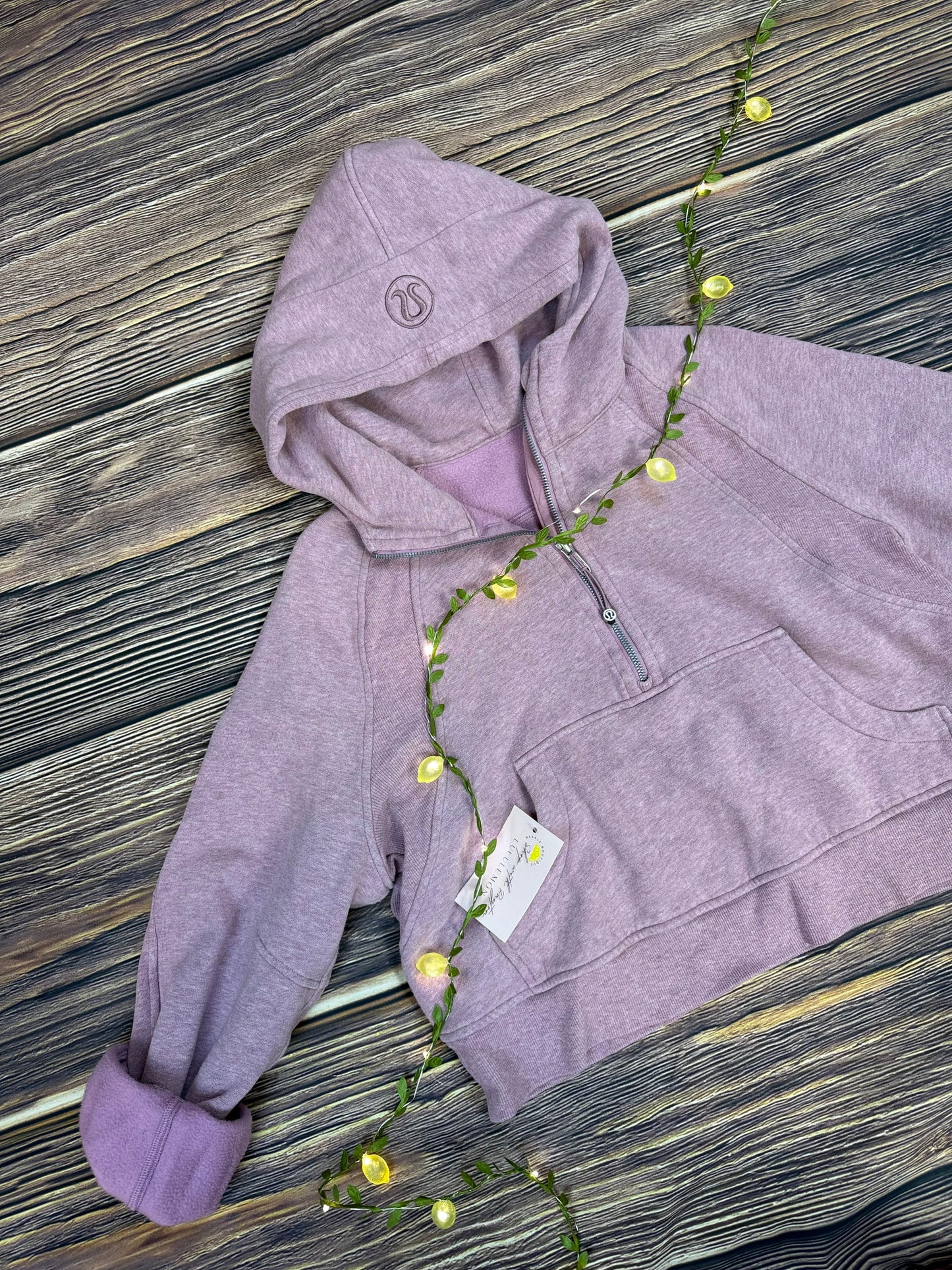 Scuba Oversized Half-Zip Hoodie *Size M/L