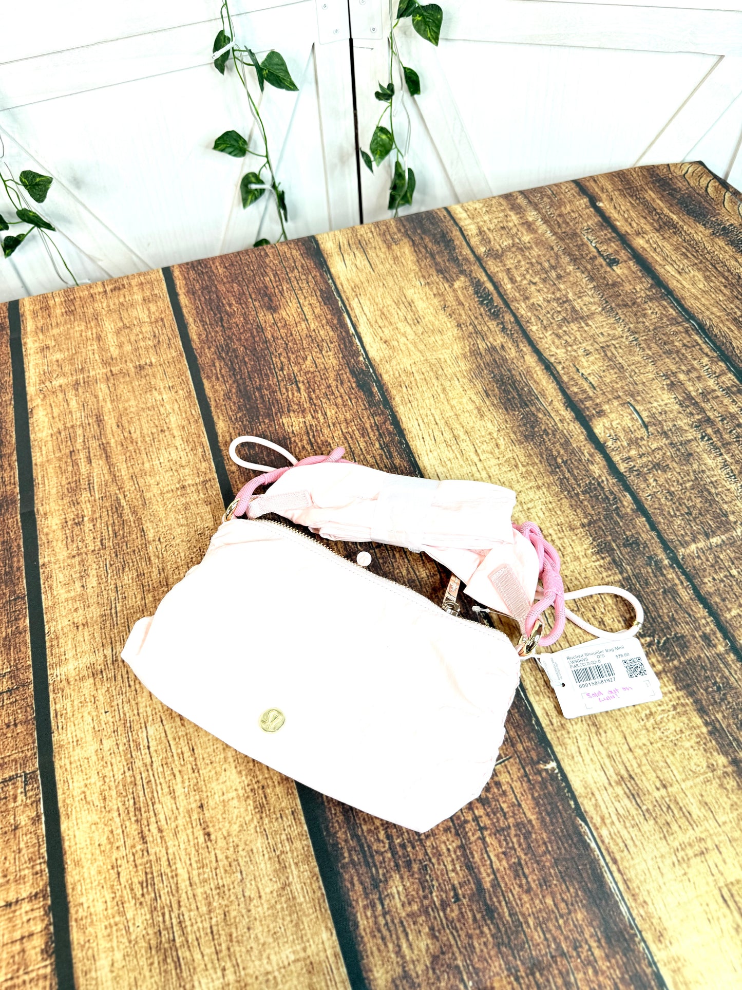 Ruched Shoulder Bag Mini