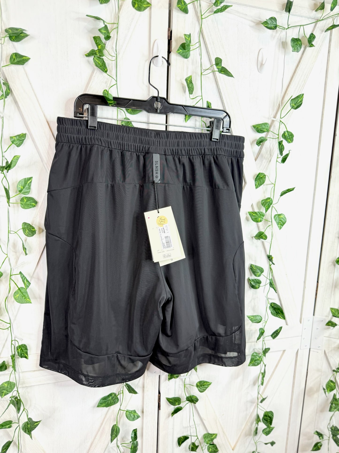 Layered Mesh Shorts 8” LL *SLNSH *Size L