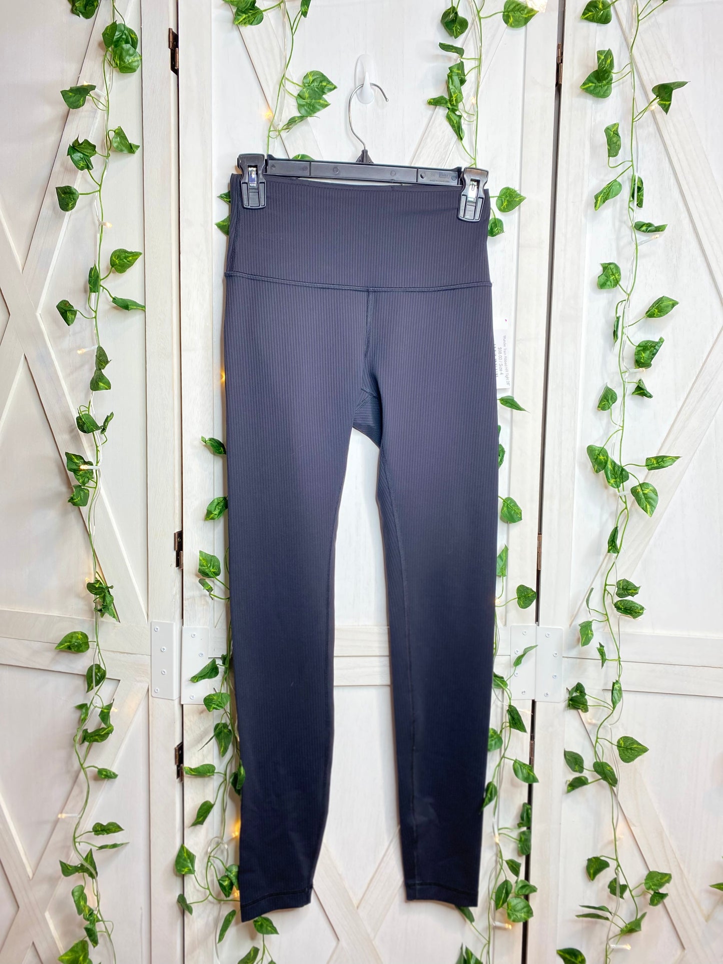 Wunder Train Ribbed HR Tight 28”* SIZE 4