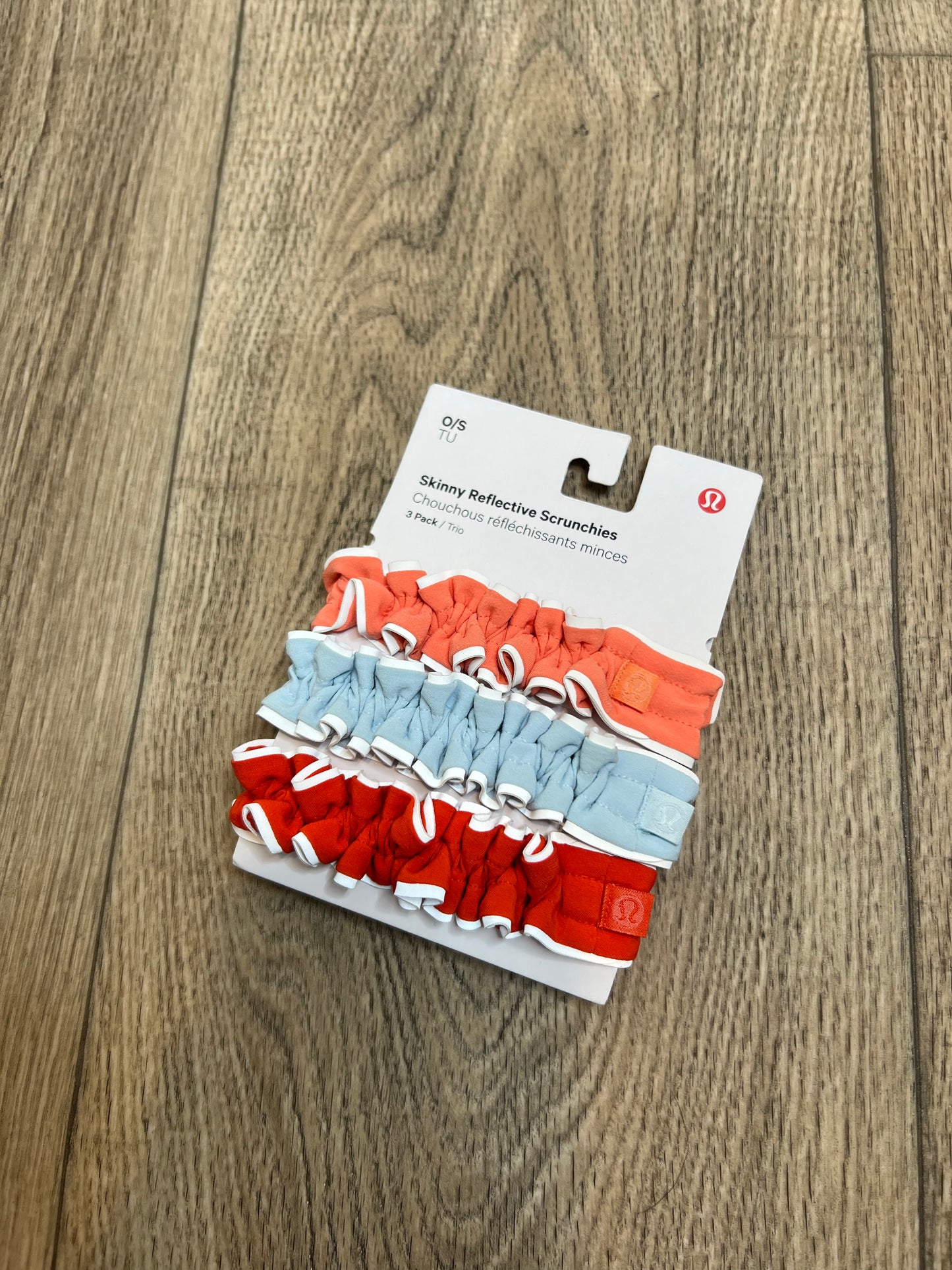 Skinny Reflective Scrunchies 3 Pack