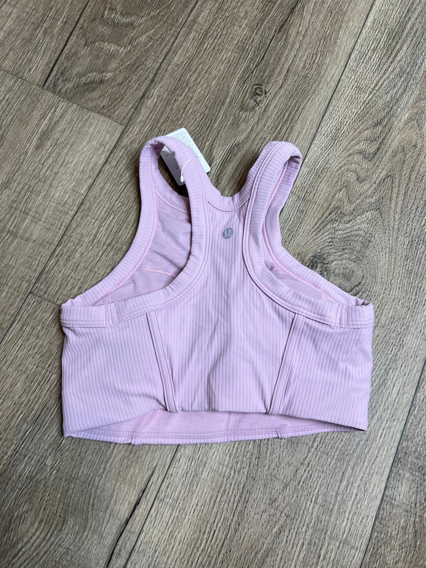 Ribbed Nulu High Neck Yoga Bra *SIZE 6