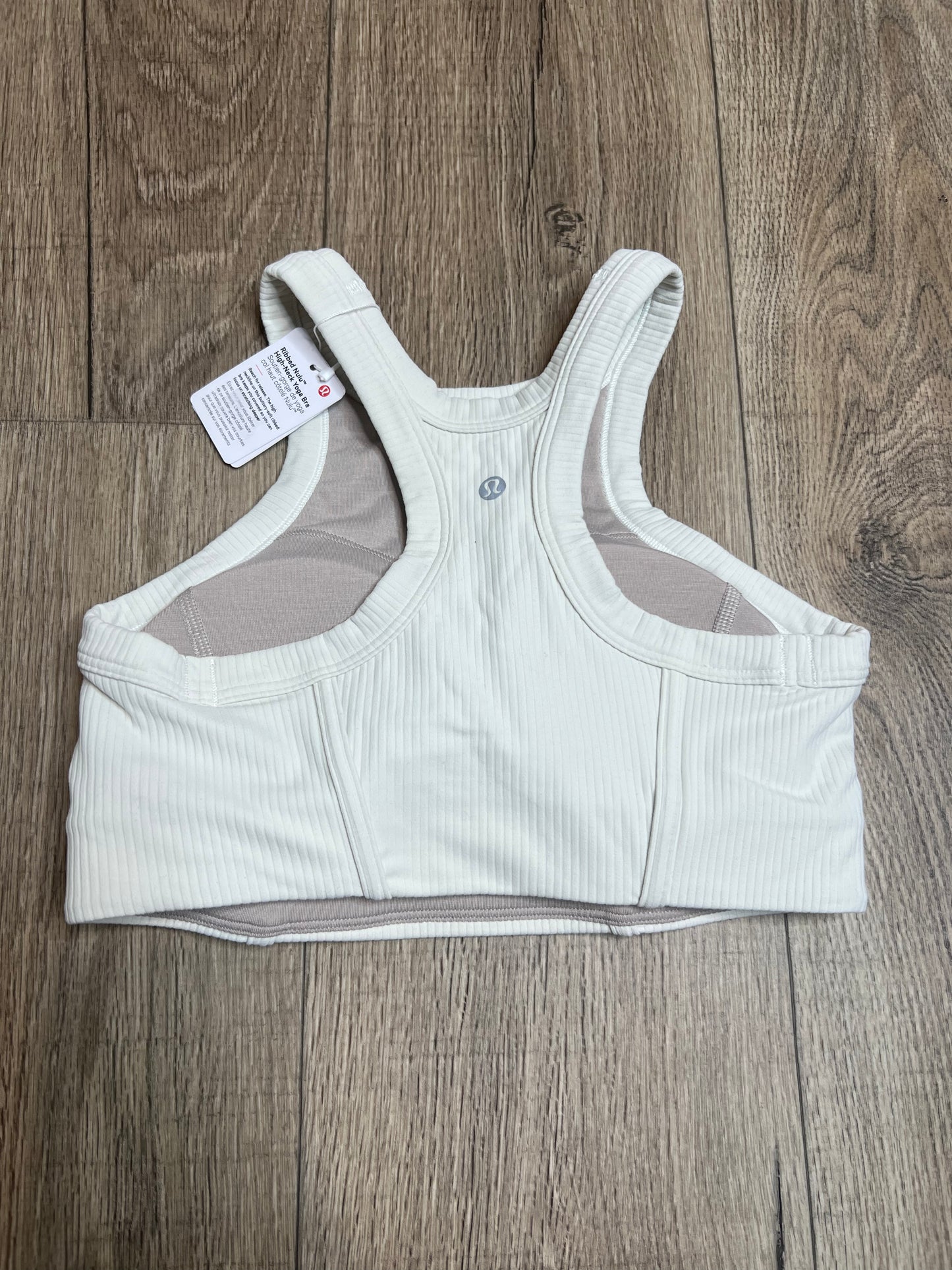 Ribbed nulu high-neck yoga bra* SIZE 8