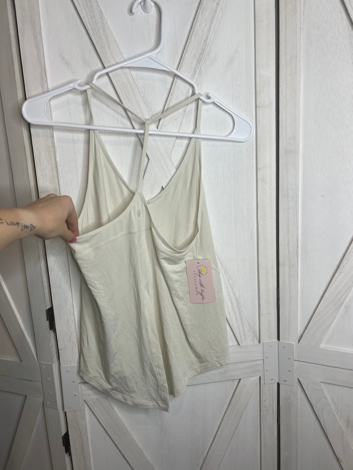 Modal-Silk Yoga Tank Top *SIZE 0 (hole)