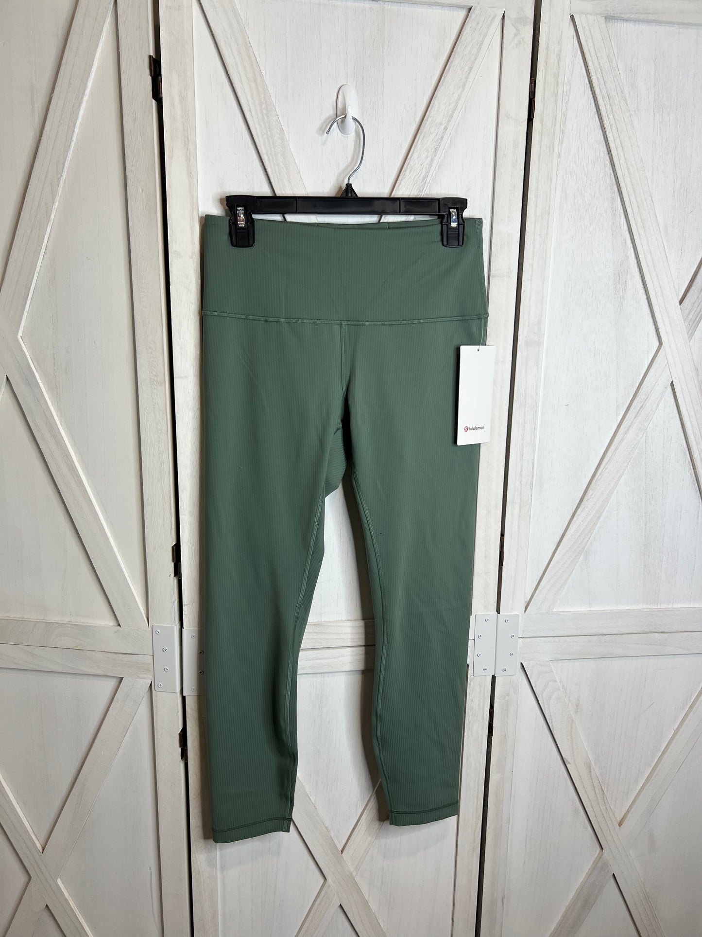 Wunder train ribbed HR tight 25” *SIZE 8•10