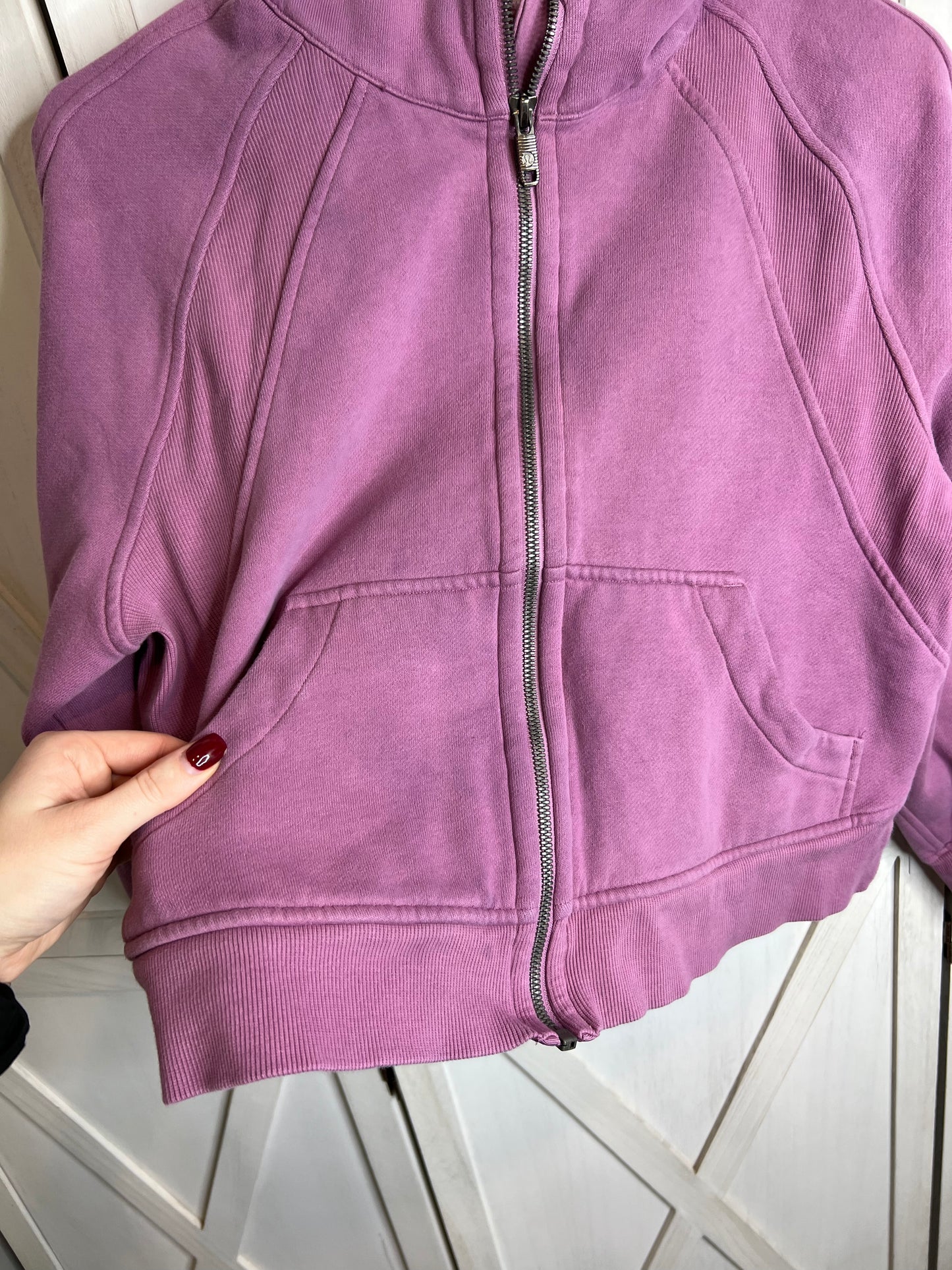 Scuba Full Zip (stain) *SIZE XS