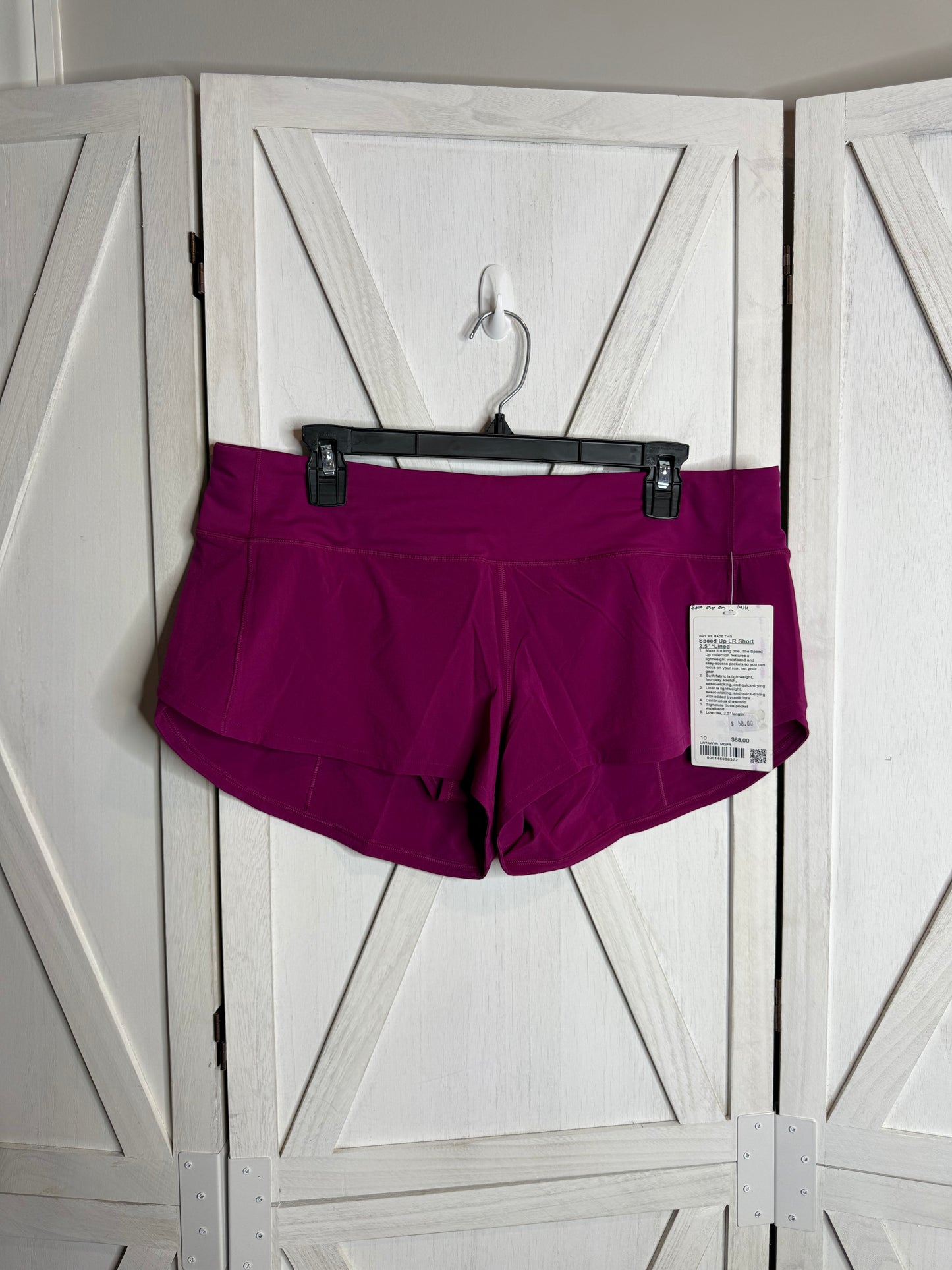 Speed up LR short 2.5” *lined