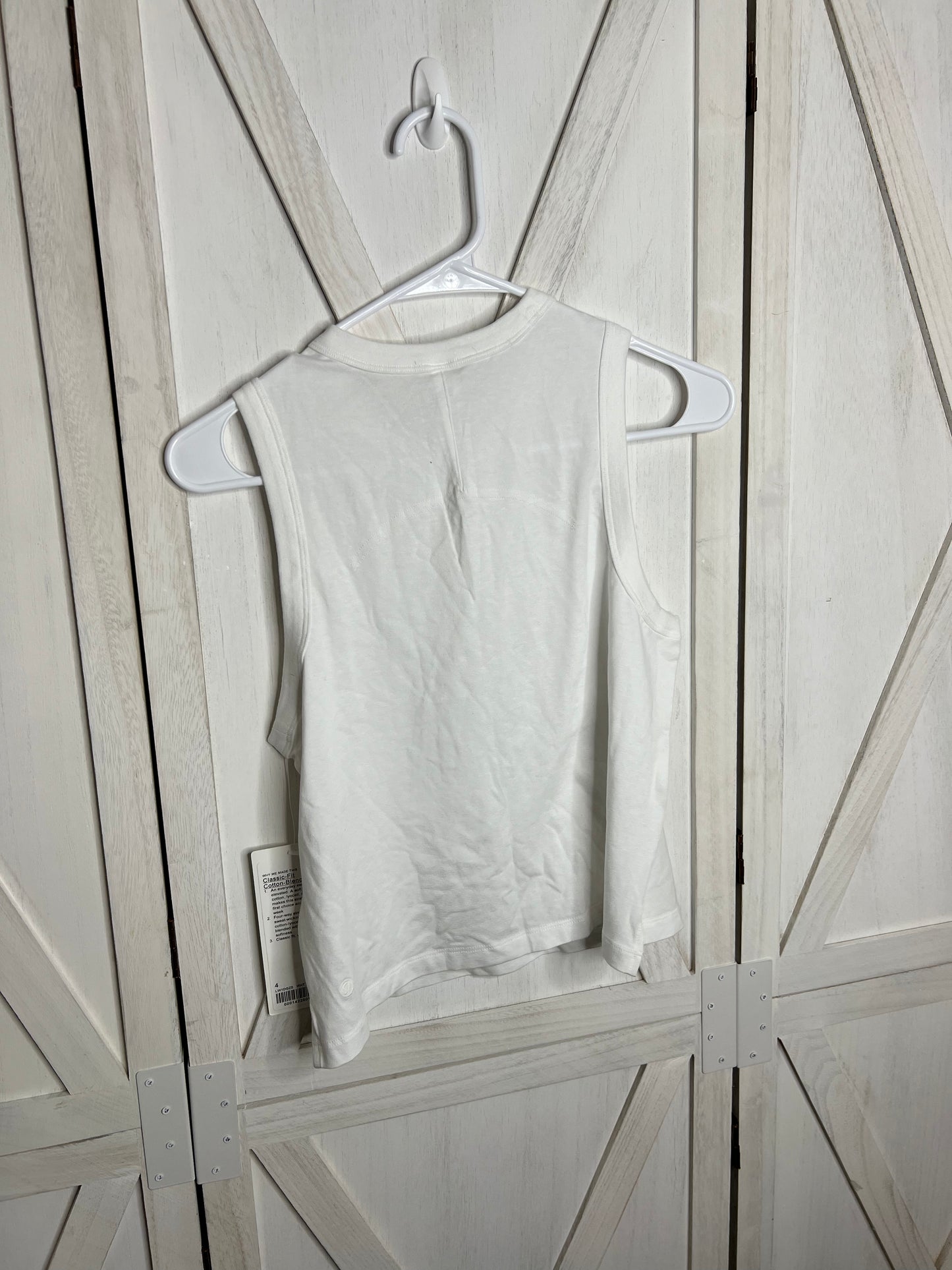 Classic-Fit Cotton-Blend Tank *SIZE 6