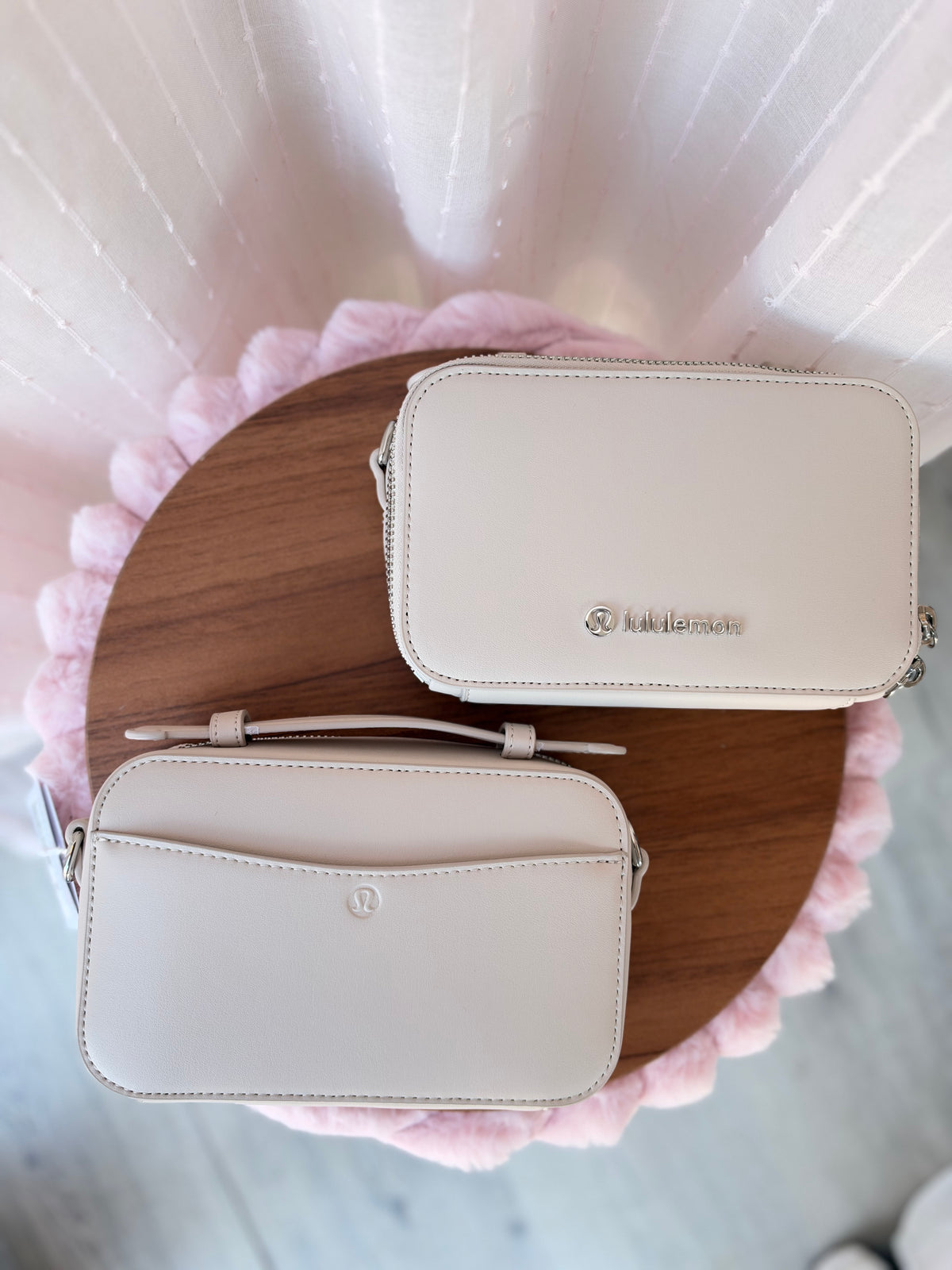 Leather Alternative Camera Crossbody