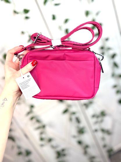 Everywhere Crossbody *L Monogtam Metalic