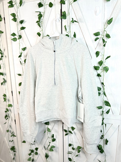 Scuba Oversized Half-Zip Hoodie* Size XS/S • M/L • XL/XXL