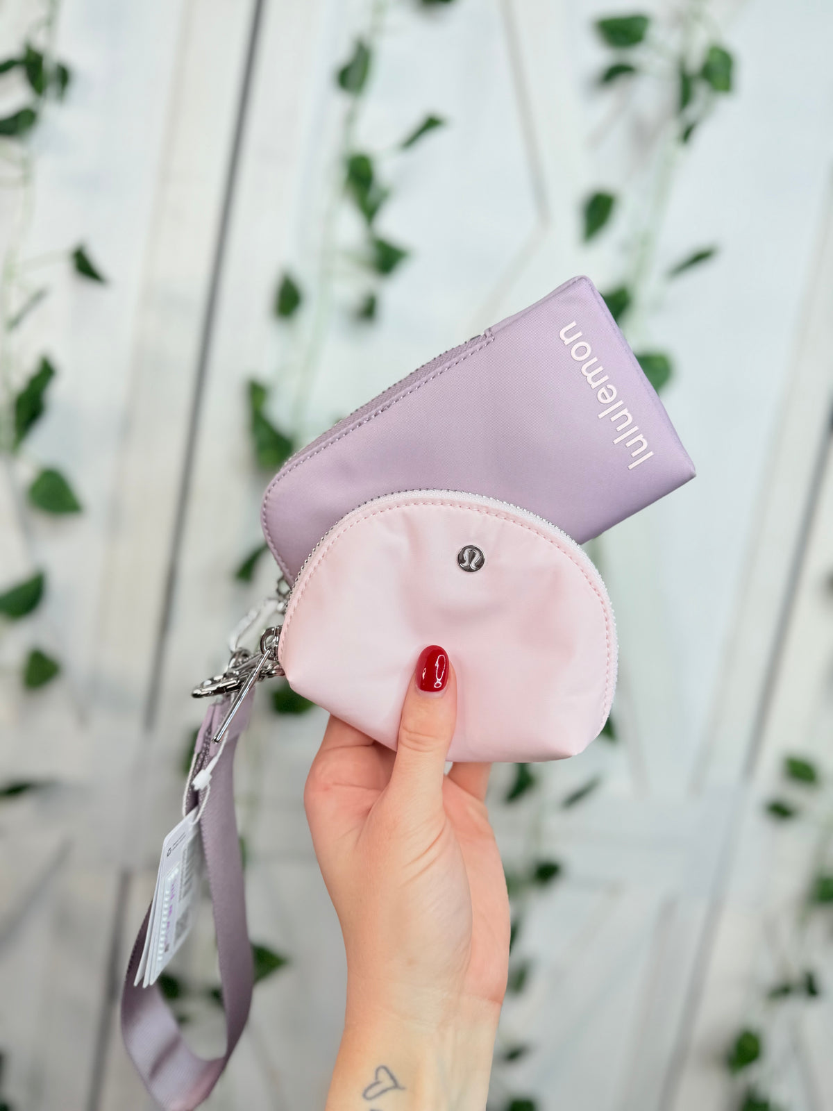 Dual Pouch Wristlet *Wallet