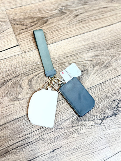Dual Pouch Wristlet