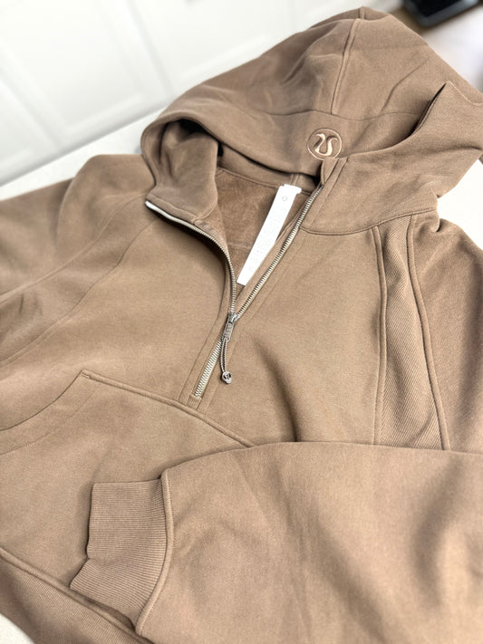 Scuba Oversized Half-Zip Hoodie *Size XL/XXL
