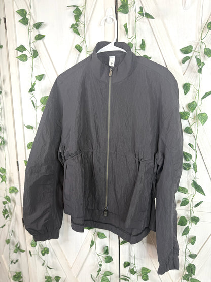 Crinkle Nylon Cinchable Jacket *Size M