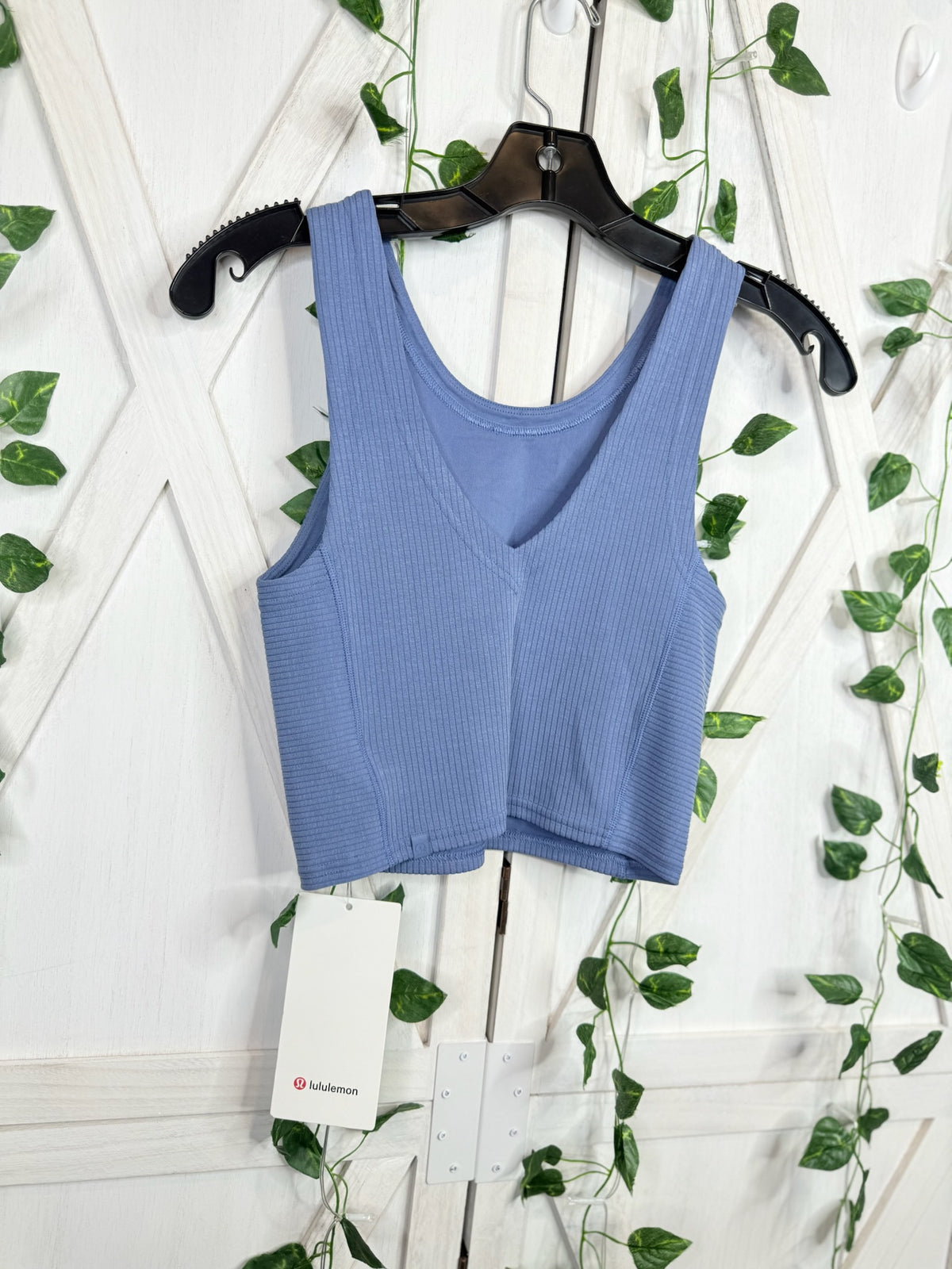 Ribbed Softstreme Cropped Tank *Size 2