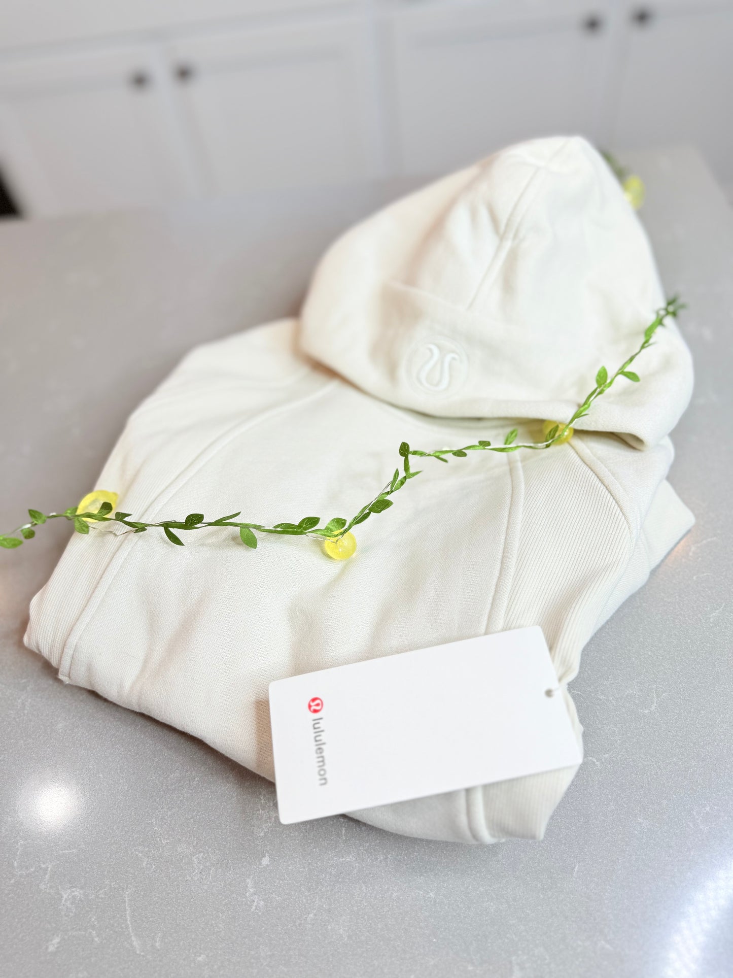 Scuba oversized side slit hoodie *Size Xs/s