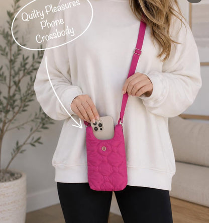 Quilty Pleasures Phone Crossbody