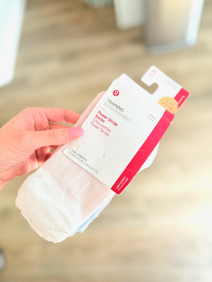 Power Stride Tab Socks *3pair *Size M