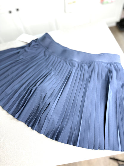Knife-Pleat High-Rise Tennis Skirt * Size XL