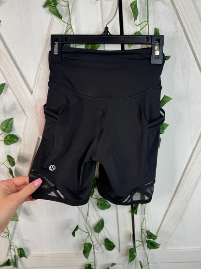 Fast And Free HR Short 6” *Lace Trim *Size 0