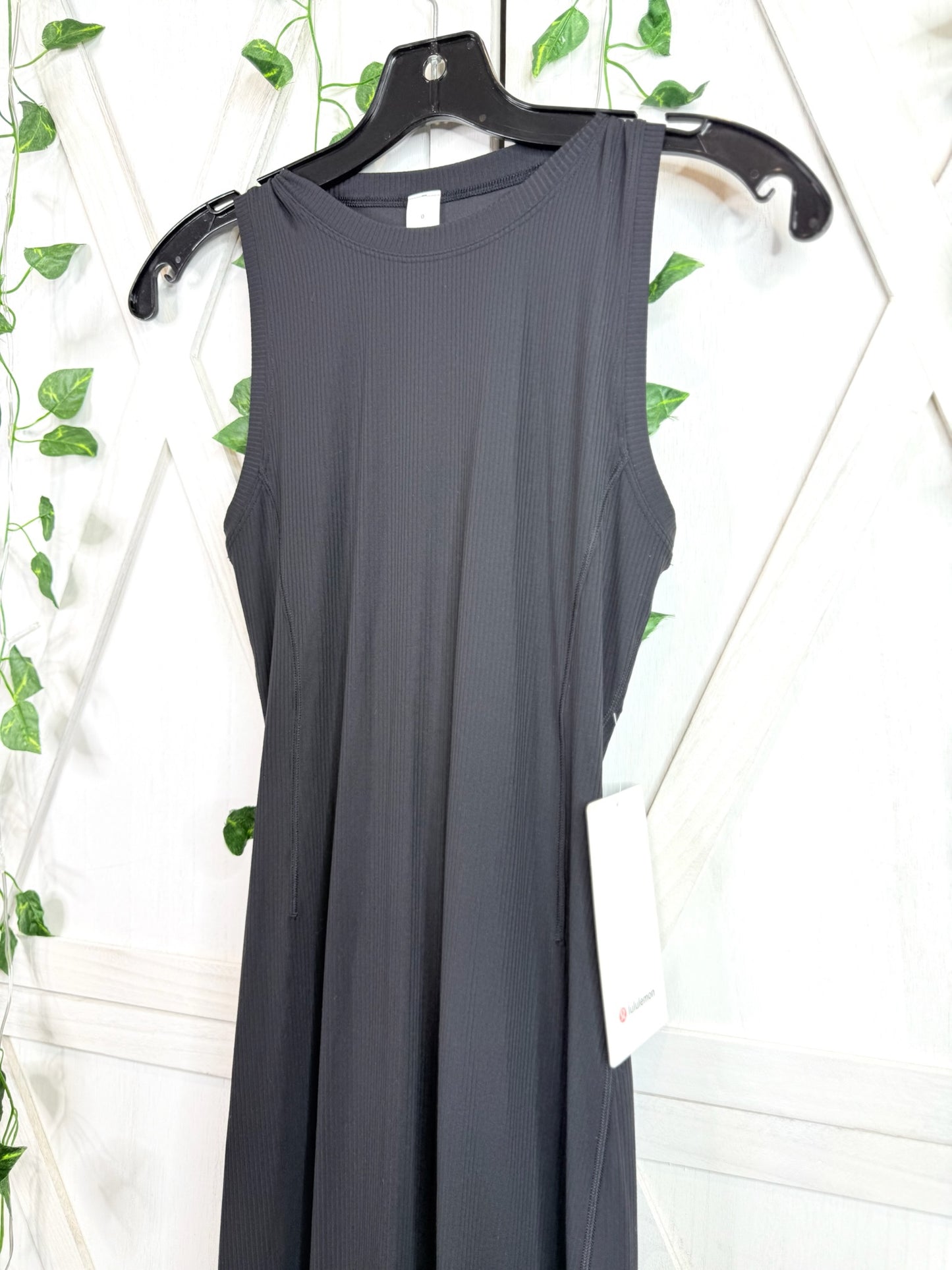 All Aligned Ribbed Midi Dress *Size 0