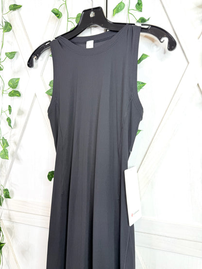 All Aligned Ribbed Midi Dress *Size 0