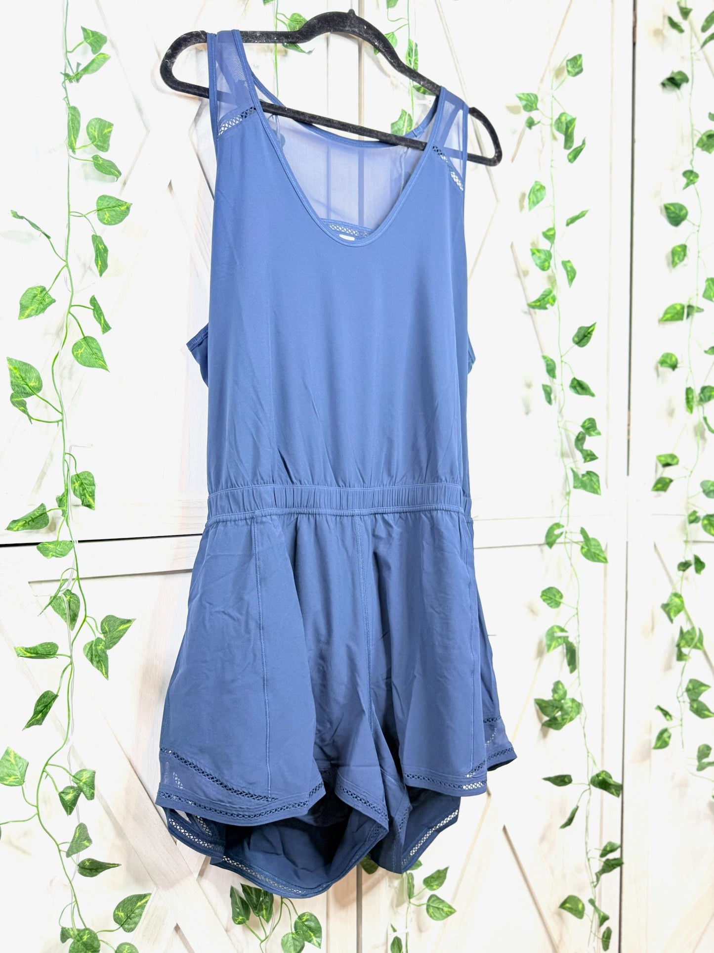 Hotty Hot Running Romper *Lace Trim *Size XL