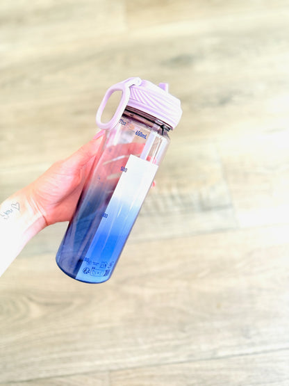 Back To Life Clear Bottle 24oz *Straw Lid