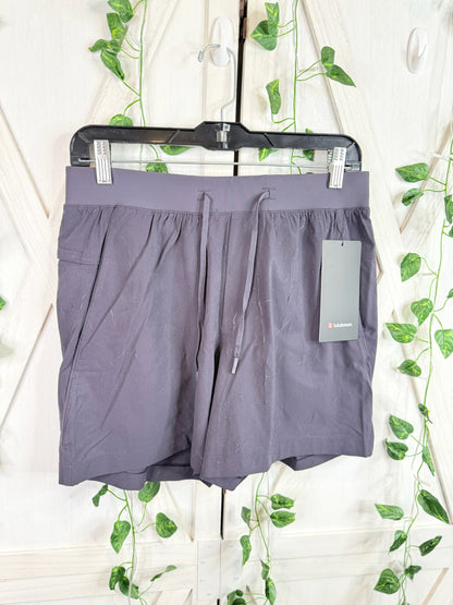 Zeroed In Crinkle Texture Short 5” *LL *Size S