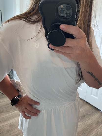 Smocked-Waist T-Shirt Dress* Size 6