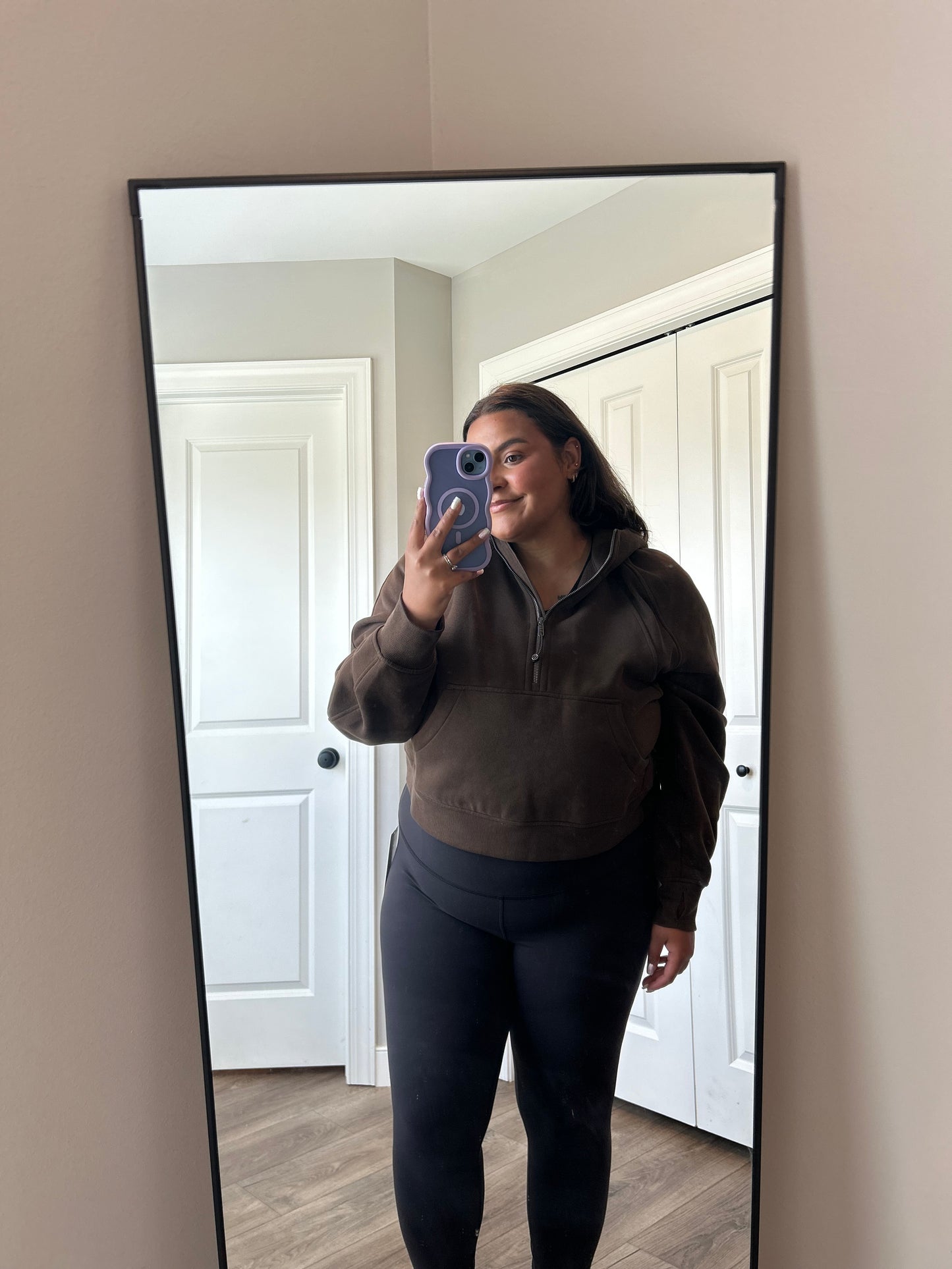 Scuba Oversized Half-Zip Hoodie *Size XL/XXL