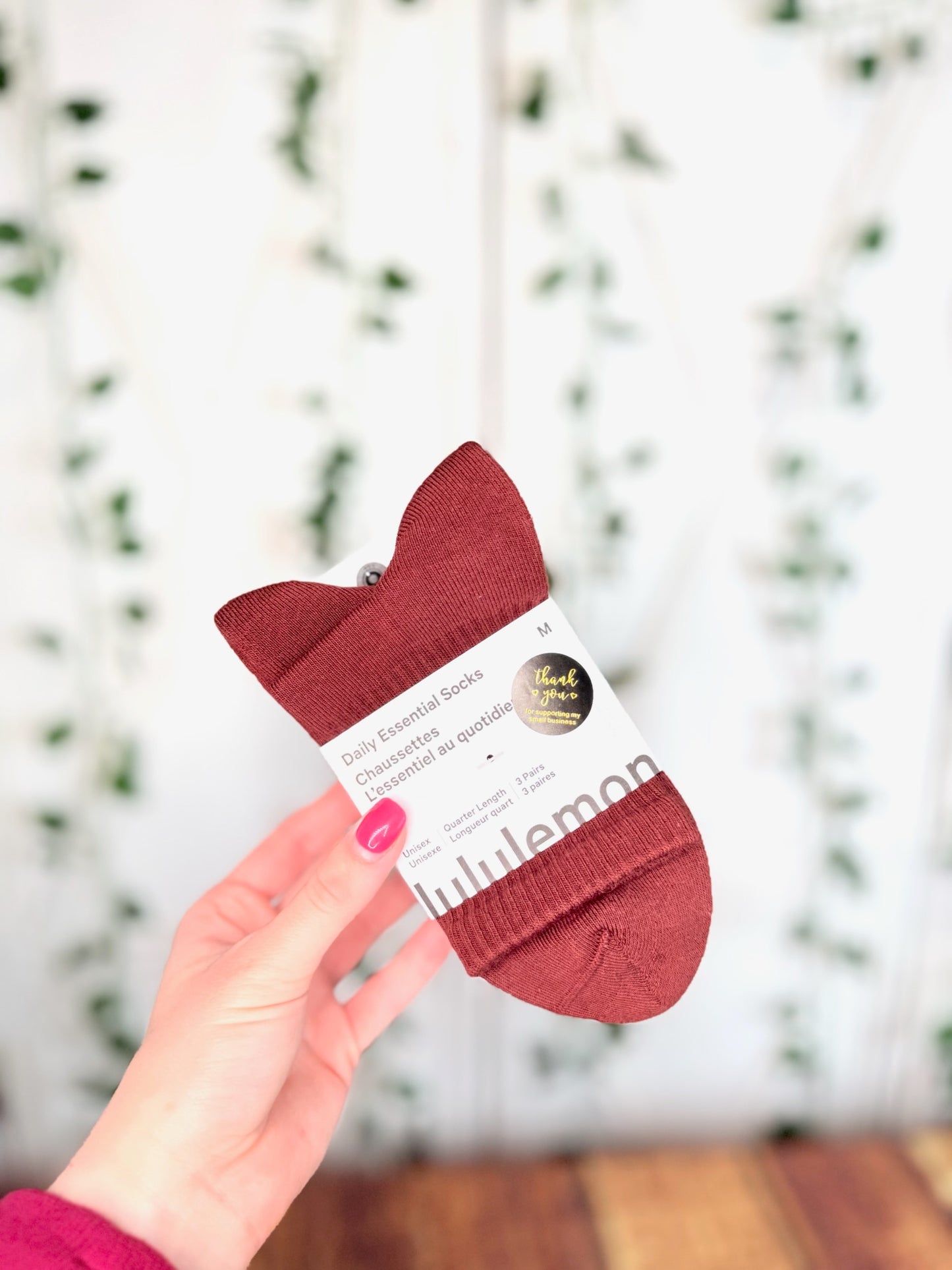 Daily Essential Socks* 3 Pair *Size M • L