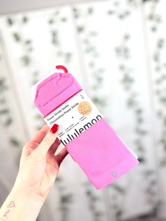 Unisex Power Stride Crew Socks