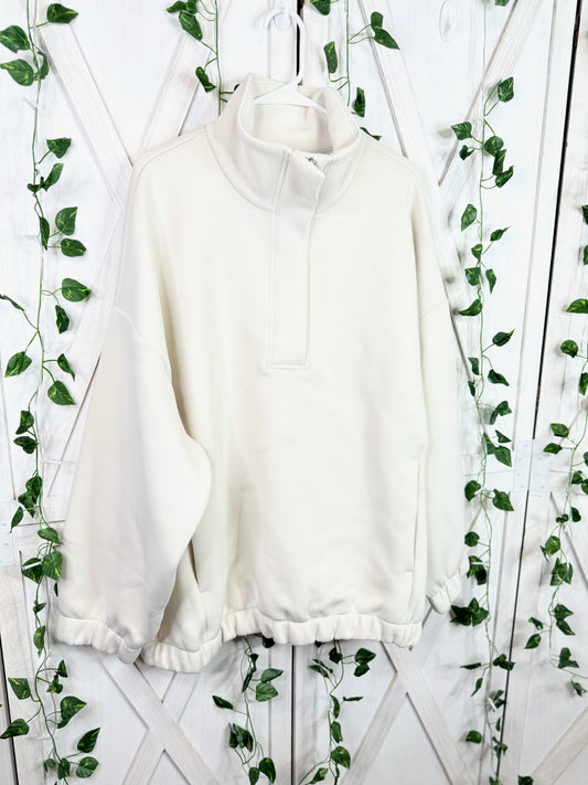 Sleek Spacer Half Zip *Size XL