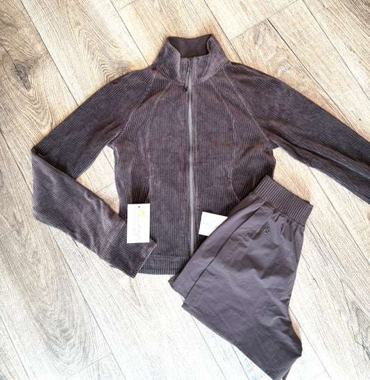 Scuba Track Jacket *Velvet Cord *Size 2 & 4