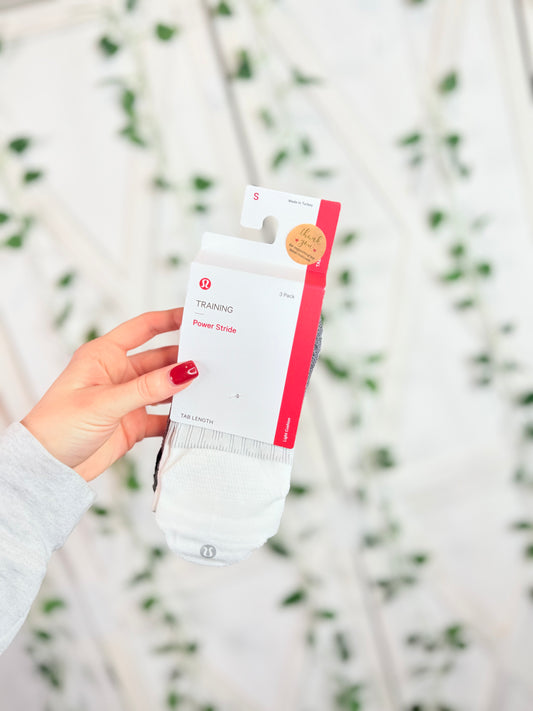 Woman’s Power Stride Tab Socks *Size S