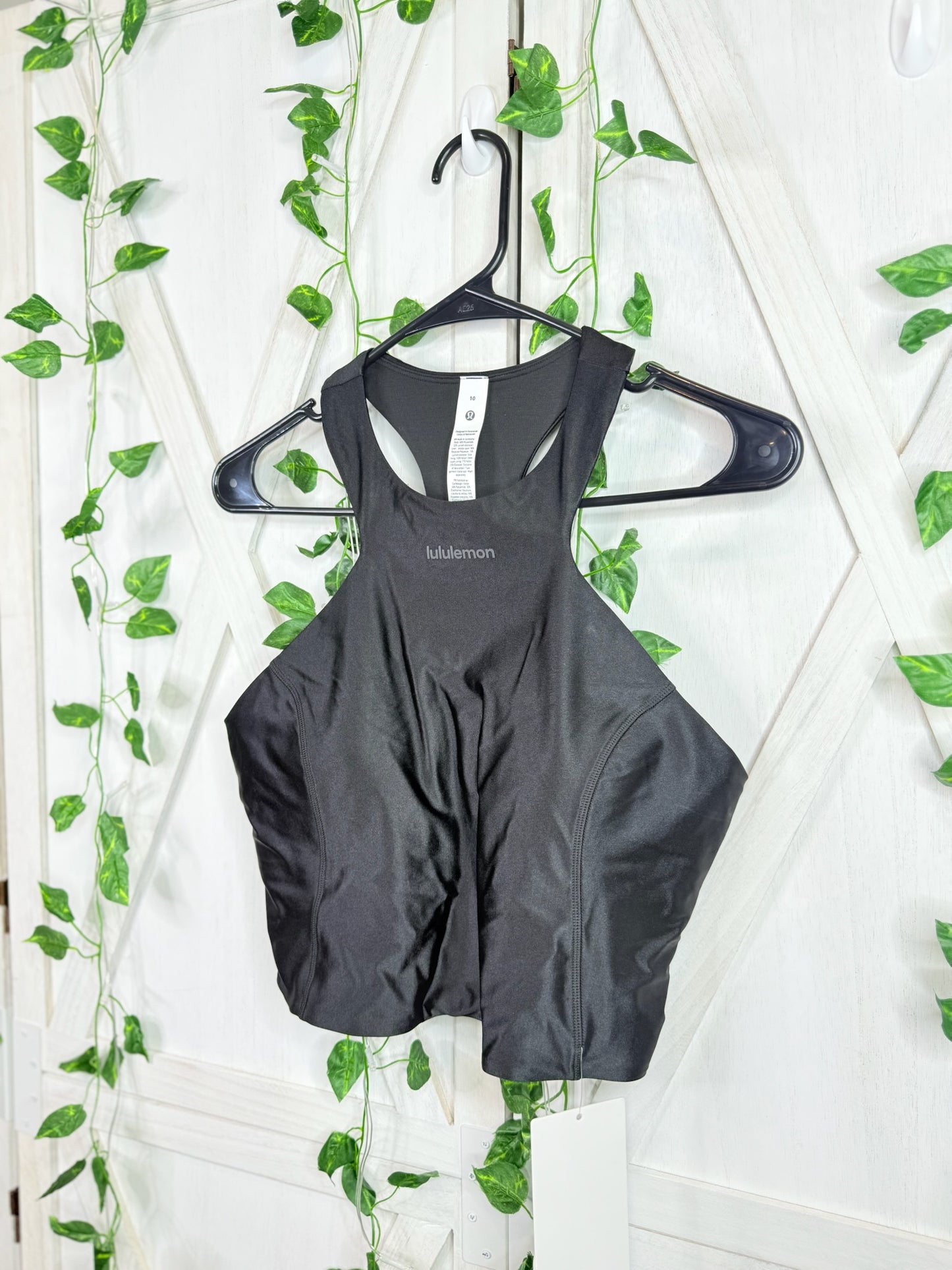 Satin Shine Tank *Wordmark* Size 10