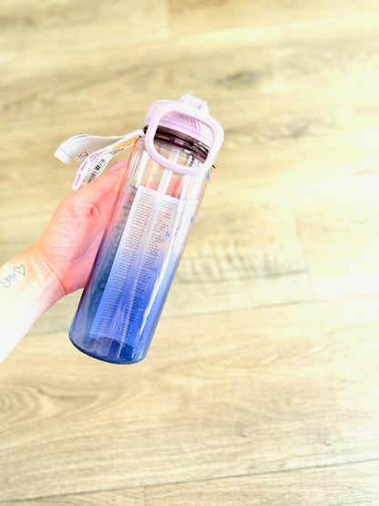 Back To Life Clear Bottle 24oz *Straw Lid
