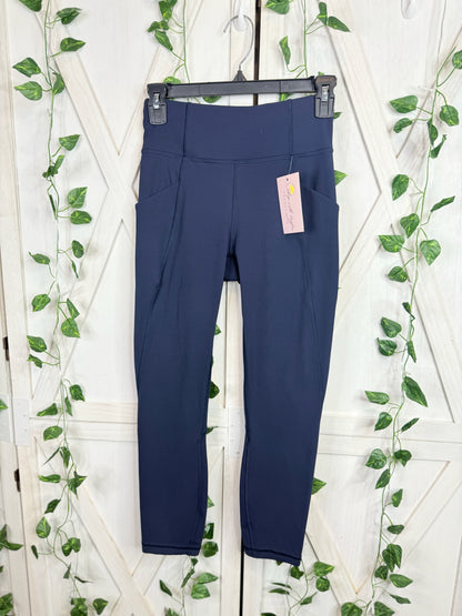 Time To Sweat Crop *23" *Size 4