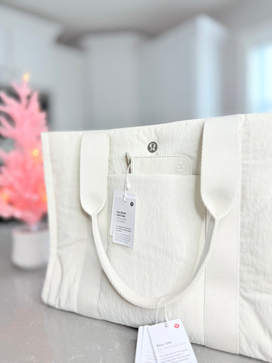 Boxy tote