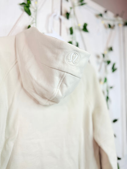 Scuba oversized side slit hoodie *Size Xs/s