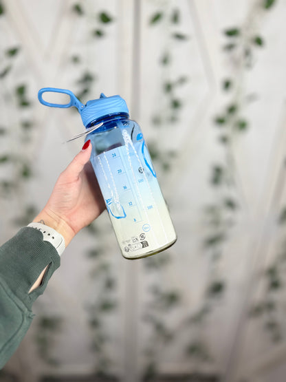 Back to Life Clear Bottle 32oz *Straw Lid