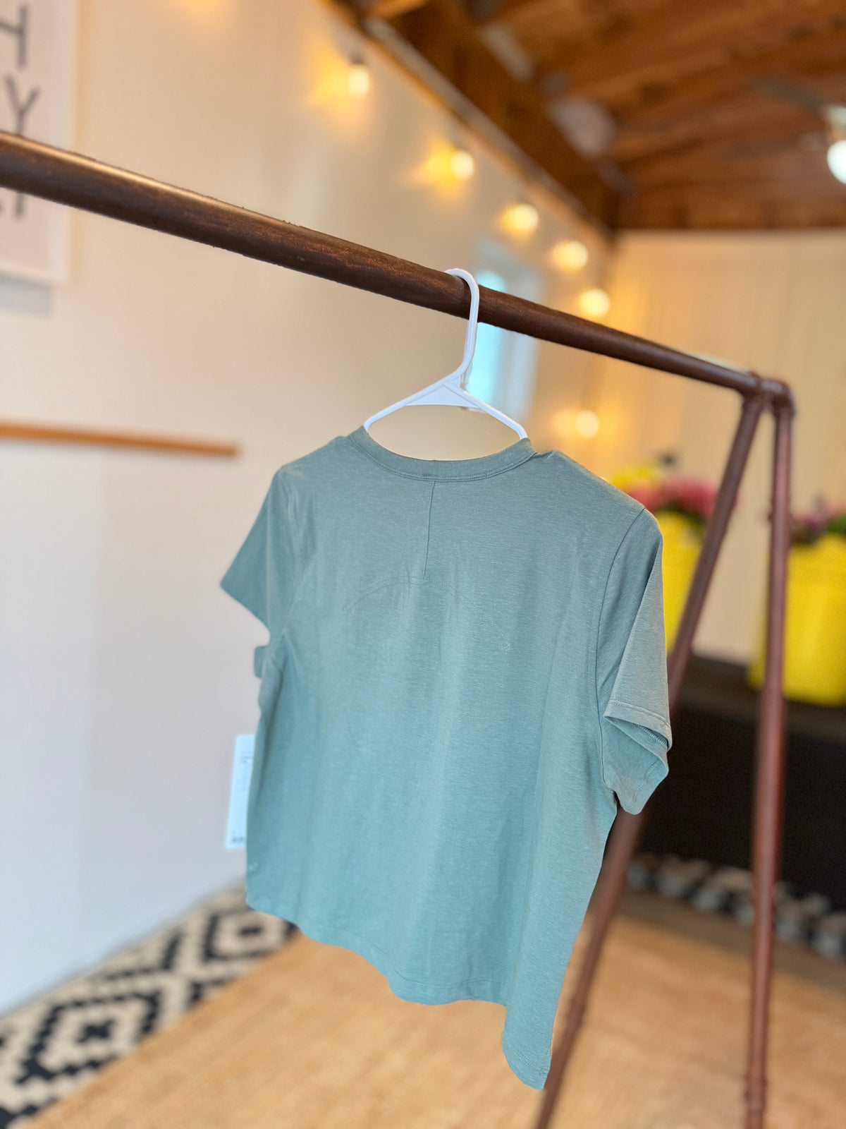 Classic-Fit Cotton-Blend Tee *Size 6